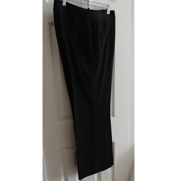 ATELIER LUXE Stretch Black Pants Size 10 - Picture 1 of 5